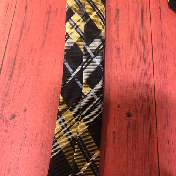Vintage Y2K Tommy Hilfiger Tie 100% Silk - Picture 5 of 8